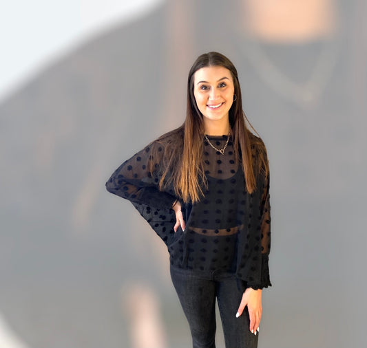 Tufted Dot Top