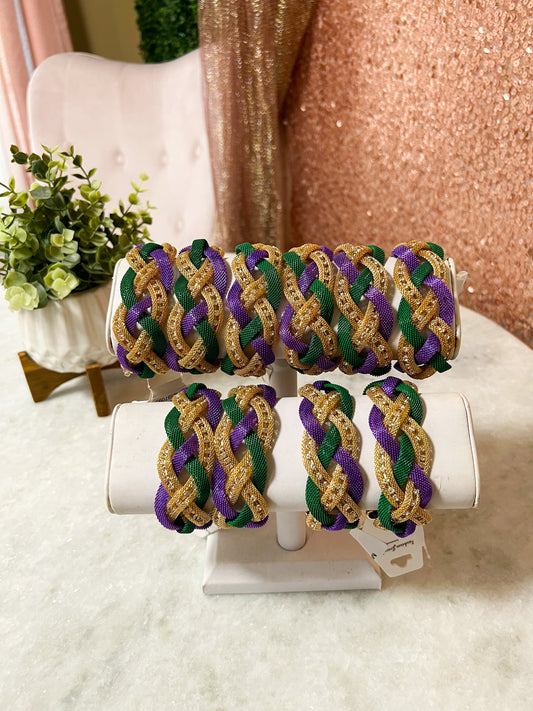 Mardi Gras Bracelet