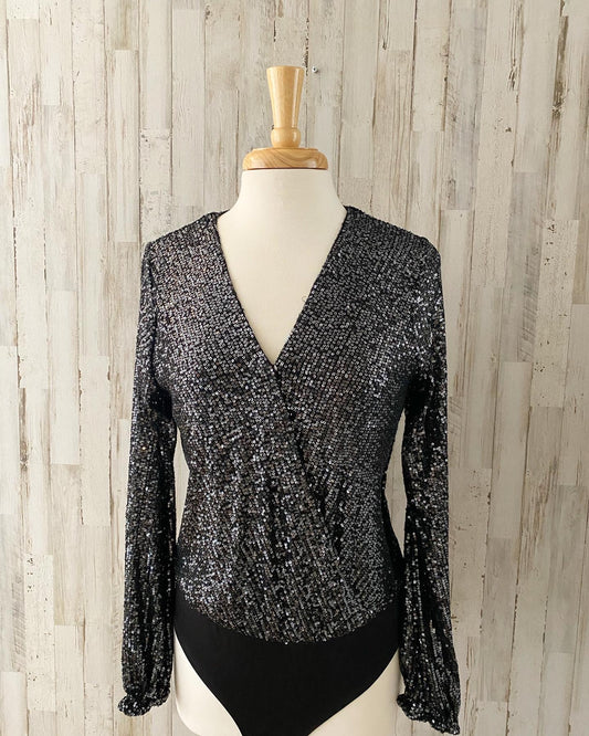 Heavenly Sequins Bodysuit